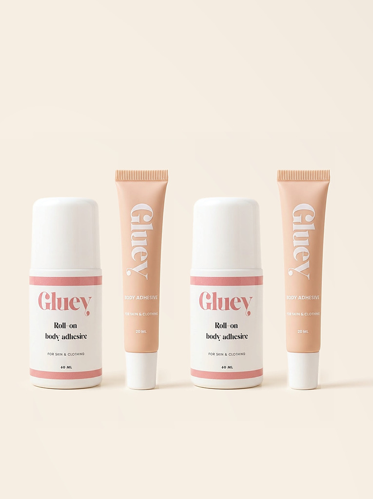 Gluey Bestfriend Pack: twee roll-ons en twee tubes